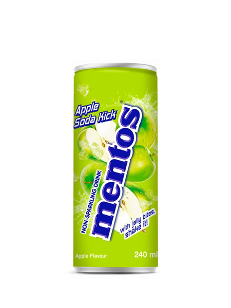 Mentos Bibita senza gas Mela