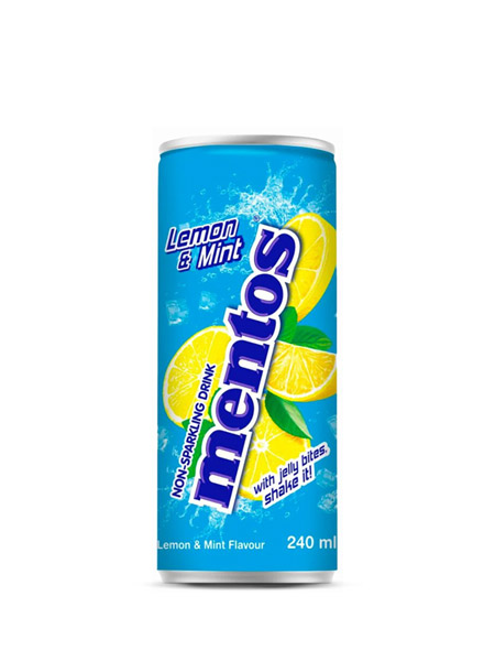 Mentos Refresco sin gas de Limón y Menta